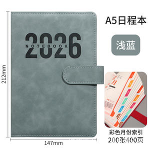 2026 Customizable Daily Page <b>Planner</b> Notebook Logo Printable Business Notebook for Efficient Office <b>Work</b> Promotional Notebook - Product Image 5