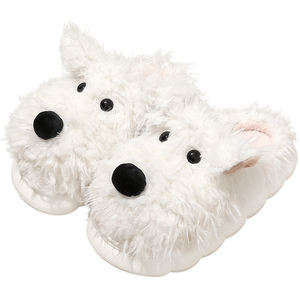 ¡Novedad de 2025! Zapatillas de animales personalizadas, bonitas zapatillas de <span class=keywords><strong>perro</strong></span> West Highland blancas y marrones adorables para niños y niñas, regalos de cumpleaños - Product Image 1