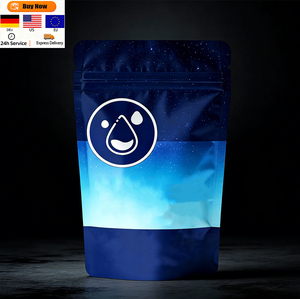 Custom printed 3.5g, 7g, 14g packaging <b>bag</b> biodegradable zipper sealed flat <b>bag</b> is suitable for chewing gum pizza milk. - Product Image 1