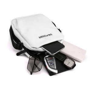 WePower Mini <b>Crossbody</b> <b>Bag</b> Nylon Water Resistant Casual Everyday <b>Small</b> <b>Bag</b> for <b>Men</b> and Women Black - Product Image 3