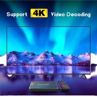 H96 MAX W2 Amlogic S905W2 Quad Core 4 Go de RAM Lecteur Multimédia 4K Smart OTT Internet Premium Android 12 BT5.0 WIFI6 Livraison Gratuite