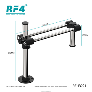 Microscope stéréo optique RF4 avec support flexible à double bras articulé pour la réparation de téléphones portables, d'ordinateurs portables, la soudure de circuits imprimés et l'entretien électronique - Product Image 6