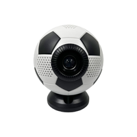 Nouveau projecteur intelligent 2026 au design football, Wi-Fi, cinéma, théâtre, multimédia, projecteur portable
