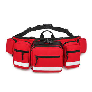 Bolida - Bolsa de Cintura Médica Roja de Tela Oxford Impermeable de 20L, Bolsa de Emergencia para Primeros Auxilios al Aire Libre - Product Image 1