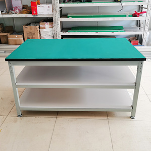Banc de travail antistatique Tetsushin, cadre 40x40x1,0 mm, double couche, pour atelier, usine, réparation électronique, laboratoire - Product Image 2