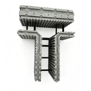 Bloques ICF Enclavables, Moldes <span class=keywords><strong>de</strong></span> Espuma Prefabricados, Ensamblaje Simple y Flexible para Trabajos Rápidos <span class=keywords><strong>de</strong></span> Construcción <span class=keywords><strong>de</strong></span> Casas y Almacenes - Product Image 1