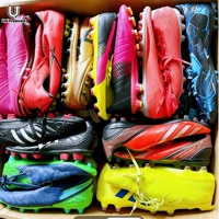 Chaussures de football d'occasion S25 de marque internationale, haute qualité, vente en gros en vrac, directement de l'usine, chaussures pour hommes de seconde main