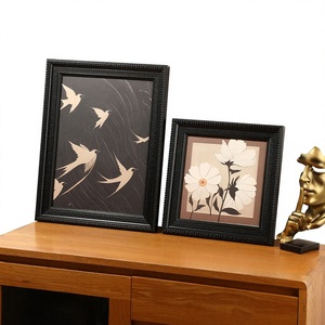 <span class=keywords><strong>Cornice</strong></span> Fotografica Quadrata Artigianale in Stile Retrò Vintage P.S. Materiale per Esposizione di Dipinti ad Olio, Scatola Cieca Fai-da-Te da Appendere a Parete - Product Image 1