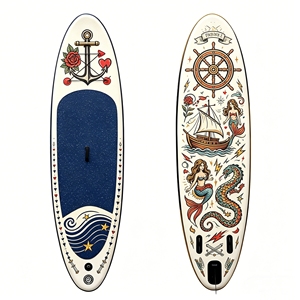 Planche de <span class=keywords><strong>paddle</strong></span> <span class=keywords><strong>gonflable</strong></span> ergonomique pour l'équilibre, le yoga, le Pilates, l'exercice méditatif, avec coussin intégral doux au toucher pour la navigation - Product Image 1