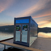 37m2 Minuscule Portable Modulaire Jardin Logement Villa Pliable Intelligent Préfabriqué Conteneur Maison