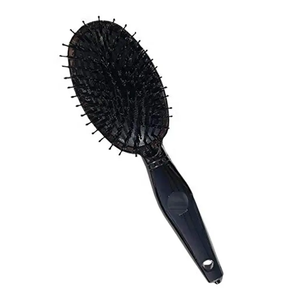 Benutzer definierte Farbe Private Logo Nylon Wildschwein Borsten Paddel bürste Wunder bürste Haar bürsten für empfindliche Kopfhaut Sanftes Entwirren - Product Image 2