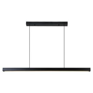Moderne One World Minimalist Aluminium LED Rohr Kronleuchter Fernbedienung Pendel leuchten - Product Image 1
