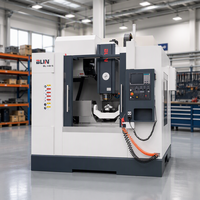 Centre d'usinage CNC 5 axes haute précision avec magazine d'outils 24T et guides linéaires automatiques – Nouveau modèle
