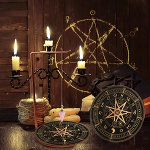 Kit de Brujería Grande al por Mayor de 60 Piezas, Set de Iniciación <span class=keywords><strong>para</strong></span> Altar de <span class=keywords><strong>Brujas</strong></span>, Set de <span class=keywords><strong>Hechizos</strong></span> <span class=keywords><strong>para</strong></span> <span class=keywords><strong>Principiantes</strong></span>, Set de Suministros de Brujería - Product Image 4