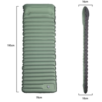Matelas gonflable individuel pour le camping, tapis de couchage gonflable pour le camping, lit d'air léger pour la randonnée et le trekking