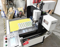 Perceuse de trou d'étiquette volante en carton de papier CNC à grande vitesse ZK600 entièrement automatique