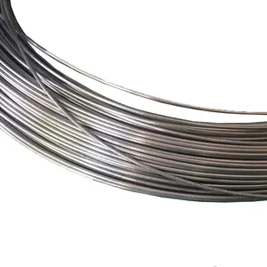 The manufacturer manufactures titanium welding wire TA1/TA2 pure titanium alloy straight wire