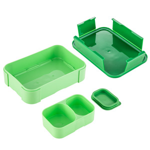 Qijia Mini Bento <b>Box</b> 800-1000ml Microwaveable Separate Sealed Lunch <b>Box</b> For Children - Product Image 3