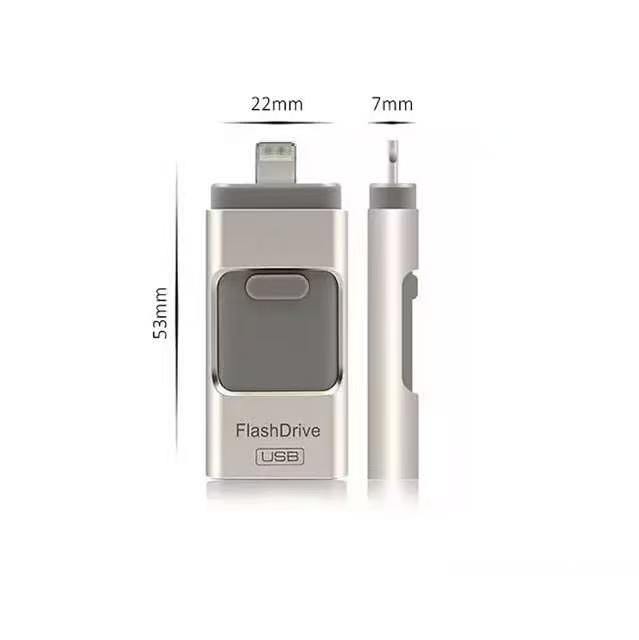 Wholesale Metal USB 2.0/Micro USB/USB 3.0 Type-C High Speed Flash Drive 16GB/32GB/64GB