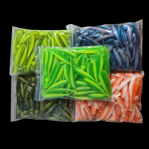 เหยื่อปลอมตกปลา Topwater ขนาด55มม. 65มม. 75มม.,กระเป๋าล่อพลาสติกนิ่มเหยื่อตกปลาแบบนิ่มจำนวน100ชิ้น - Product Image 2