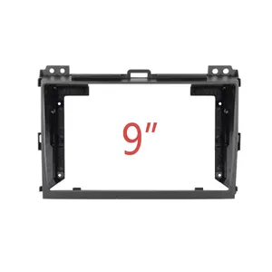 9 inch Car Radio Fascias Frame for Toyota LAND CRUISER Prado 120 Stereo Panel Dashboard Installation Trim GPS DVD Accessory