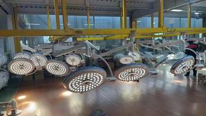 पोर्टेबल चिकित्सा नेतृत्व वाले ऑपरेटिंग ओट लाइट प्लास्टिक और धातु छत थिएटर लैंप डिस्क आकार के बीड विद्युत स्रोत - Product Image 6