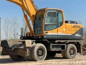 Used Hyundai 21 Ton Wheel Excavator 0.92m Bucket Motor Core Component Pre-Owned Mobile <b>Digger</b> Sale - Product Image 2
