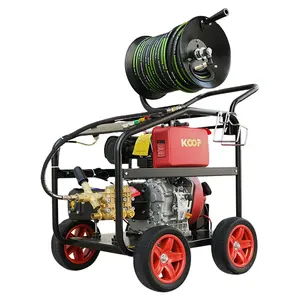 High Pressure Sewer Jetter Drain Cleaning Machine for Effective Clog Removal