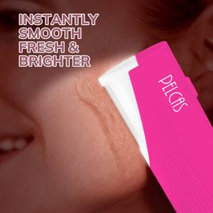 Strumento elettrico dermaaplaning <span class=keywords><strong>per</strong></span> le donne di esfoliazione del viso Dermaplane <span class=keywords><strong>rasoio</strong></span> e pesca peluria rimozione dei capelli con 6 lame di ricarica - Product Image 3