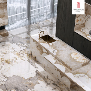 Carreaux de porcelaine en quartzite de Patagonie du Brésil, effet bookmatch, <span class=keywords><strong>pour</strong></span> murs intérieurs modernes, briques réfractaires <span class=keywords><strong>pour</strong></span> table - Product Image 6