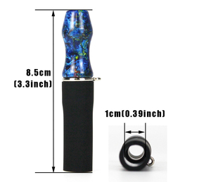 Embout de chicha réutilisable en résine de silicone avec sangle de suspension - Product Image 6