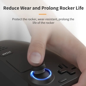 4 Uds anillo de Joystick de silicona para Steam Deck/Quest2/Pico4 cubierta de goma resistente al desgaste para <span class=keywords><strong>PS5</strong></span> <span class=keywords><strong>VR2</strong></span>/Meta Pro accesorios de juego - Product Image 2