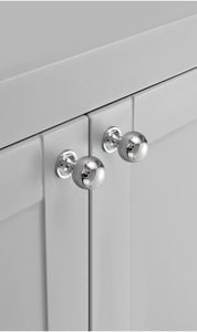 Pioneer <b>Copper</b> Wardrobe Handle Modern Europe Simple Style Ball Single-Hole Cabinet <b>Door</b> Handle for Drawer Kitchen Easy - Product Image 6
