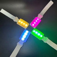 2024 nouveau concert événement de fête DJ fournitures 4 leds radio télécommande led bracelet