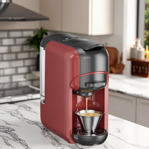 <span class=keywords><strong>Cafetera</strong></span> Espresso Compatible con Cápsulas y Café en Polvo, Bomba de 20 Bares de Presión, <span class=keywords><strong>Cafetera</strong></span> de Cápsulas para Latte y Cappuccino - Product Image 6