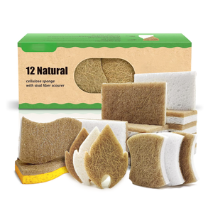 إسفنجة تنظيف مطبخ صديقة للبيئة من ألياف جوز الهند لتنظيف الإسفنج القابل للتحلل الحيوي وغسل جوز الهند - Product Image 4