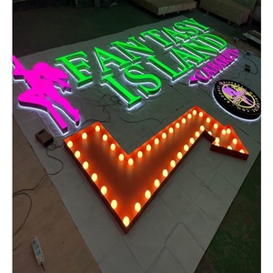 Thư ký ngoài trời 3D với đèn tùy chỉnh kinh doanh dấu hiệu 3D chữ dẫn ánh sáng thư Acrylic dẫn đăng ký Hội Đồng Quản Trị - Product Image 2