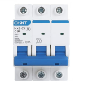 Cầu dao điện mini Chint, điện xoay chiều/một chiều, MCB 1P 2P 3P 4P 6A 10A 16A 25A 32A 40A 50A 63A, chất lượng cao, giá thấp - Product Image 3