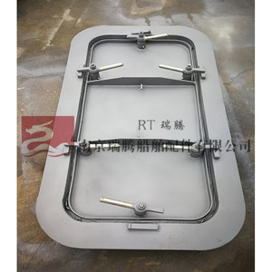 Couvercle de trappe en acier, porte simple, pour usage maritime GB/T3477-1996 - Product Image 3