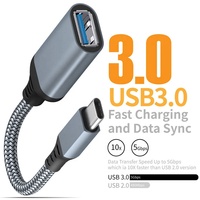 Adaptador OTG Xput Tipo C Macho a USB 3.0 USB A Hembra, Cable Convertidor OTG USB C de Alta Velocidad