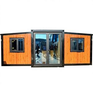 โรงแรมทันสมัยสำเร็จรูปขนาด 20 ฟุต 40 ฟุต แบบขยายได้ พับเก็บได้ บ้านสำเร็จรูปหรูหรา แผงแซนวิช บ้านสำเร็จรูปขนาดเล็ก - Product Image 1