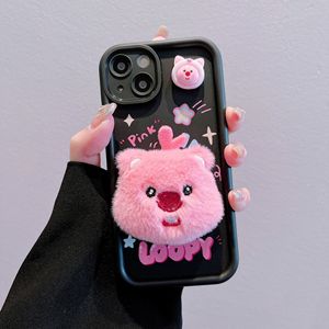 Custodia personalizzabile per telefono in TPU con Design <span class=keywords><strong>rosa</strong></span> castoro da 16PPRO per 12/<span class=keywords><strong>11</strong></span> <span class=keywords><strong>iPhone</strong></span> graziosa morbida <span class=keywords><strong>Cover</strong></span> Mobile - Product Image 5