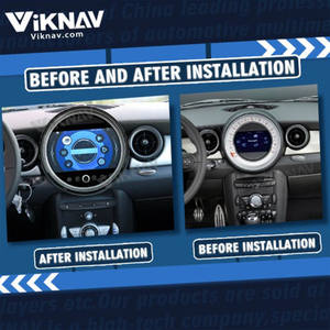 Radio de coche Android de 9 pulgadas para BMW <span class=keywords><strong>Mini</strong></span> <span class=keywords><strong>Cooper</strong></span> R56 R60 2007-2010 CD negro Carplay navegación GPS reproductor de vídeo Multimedia Unidad Principal - Product Image 5