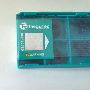 Plaquettes de coupe en carbure TNMG130412 TT7015 PVD Taegutec originales en acier rapide pour alliages d'aluminium et de cuivre, plaquettes CBN pour outils de tournage CNC, garantie 3 ans - Product Image 5