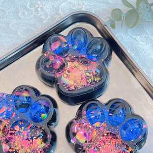Soft Silicone Cat Paw Sensory Toy Kids Autism Stress Relief Toy Non-Toxic Squeeze <b>Fidget</b> Toy for Toddlers - Product Image 2