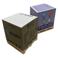 Vente en gros 9*9cm 500 pages couleur bloc imprimé cube de notes autocollantes bloc-notes cube de papier bloc-notes personnalisé cube de bloc-notes avec image