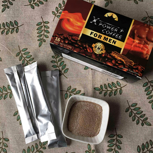 X-power Bio-Maca Schwarzer Instantkaffee-Pulver für Langzeit-Energie & Sexuelle Lust - Nicht für Jugendliche - Product Image 3