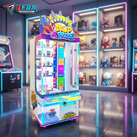 Machine d'arcade compacte à fort potentiel de profit pour enfants, avec monnayeur en plastique et acier inoxydable, mini-machine de jeu pour les entreprises