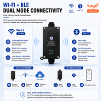 Transmetteur de pression en acier inoxydable ATECH PT208, passerelle intelligente Tuya Wi-Fi BLE IoT, capteur 4-20 mA, contrôle hydraulique de la pompe à eau