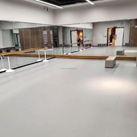 Fabrikverkauf: PVC-Tanzstudio-Bodenbelag, kommerzieller Vinyl-Sportboden als Rolle für Ballettschulen, Tanzhallen und Indoor-Sportplätze